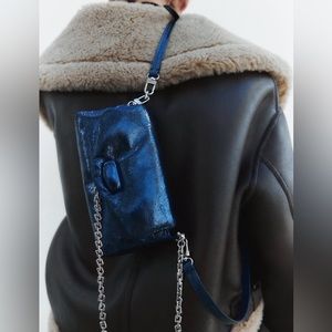 Zara Mini Metallic Cross Body